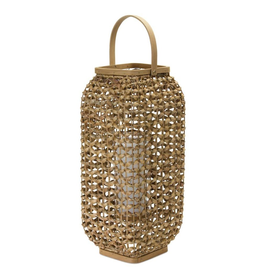 Home & Decor * | Deals 20 Wicker Lantern By Melrose