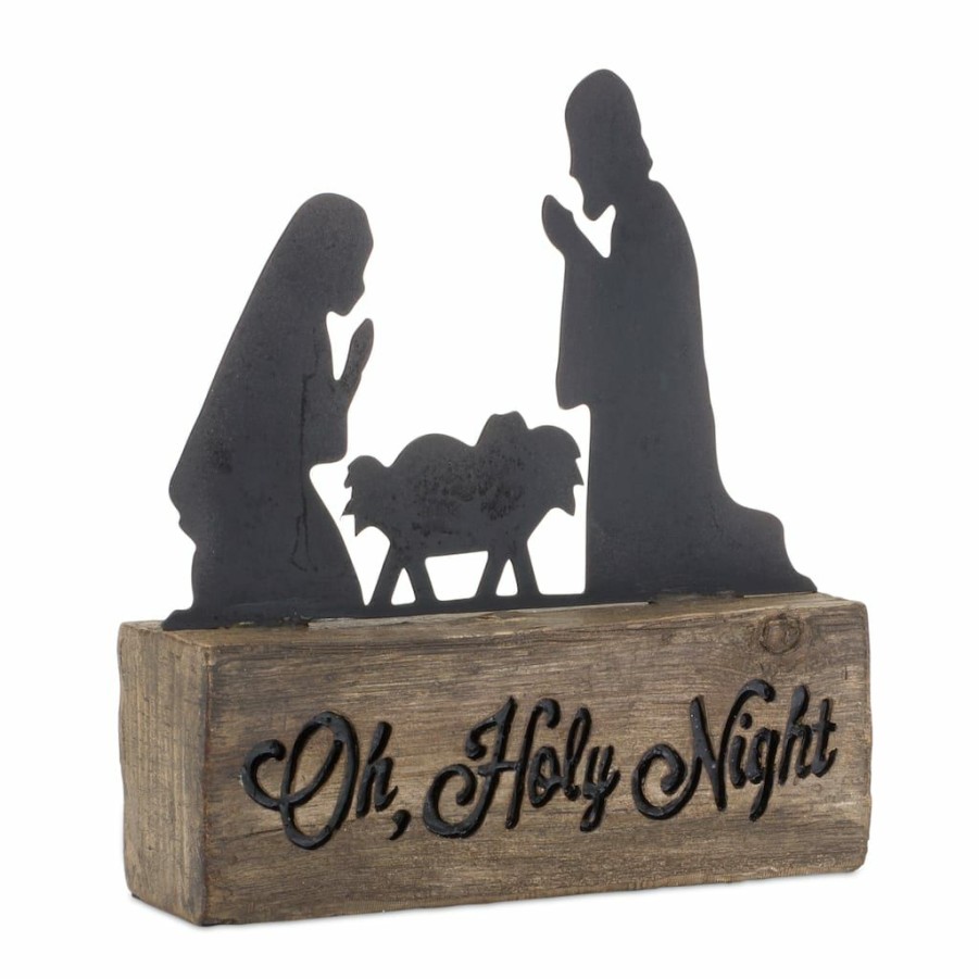 Holidays & Occasions * | Coupon 6 Oh Holy Night Decoration By Melrose