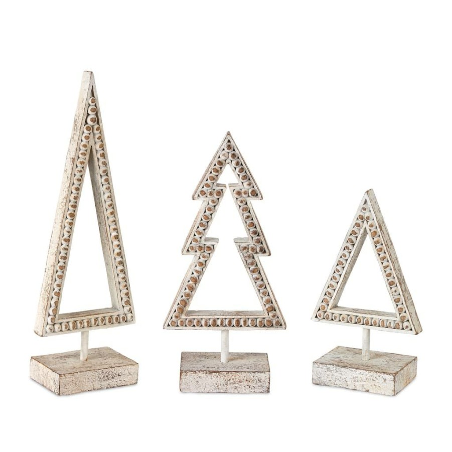 Holidays & Occasions * | Best Reviews Of Brown Tree Cut-Out Set, 8 , 10.5 & 12.75 By Melrose