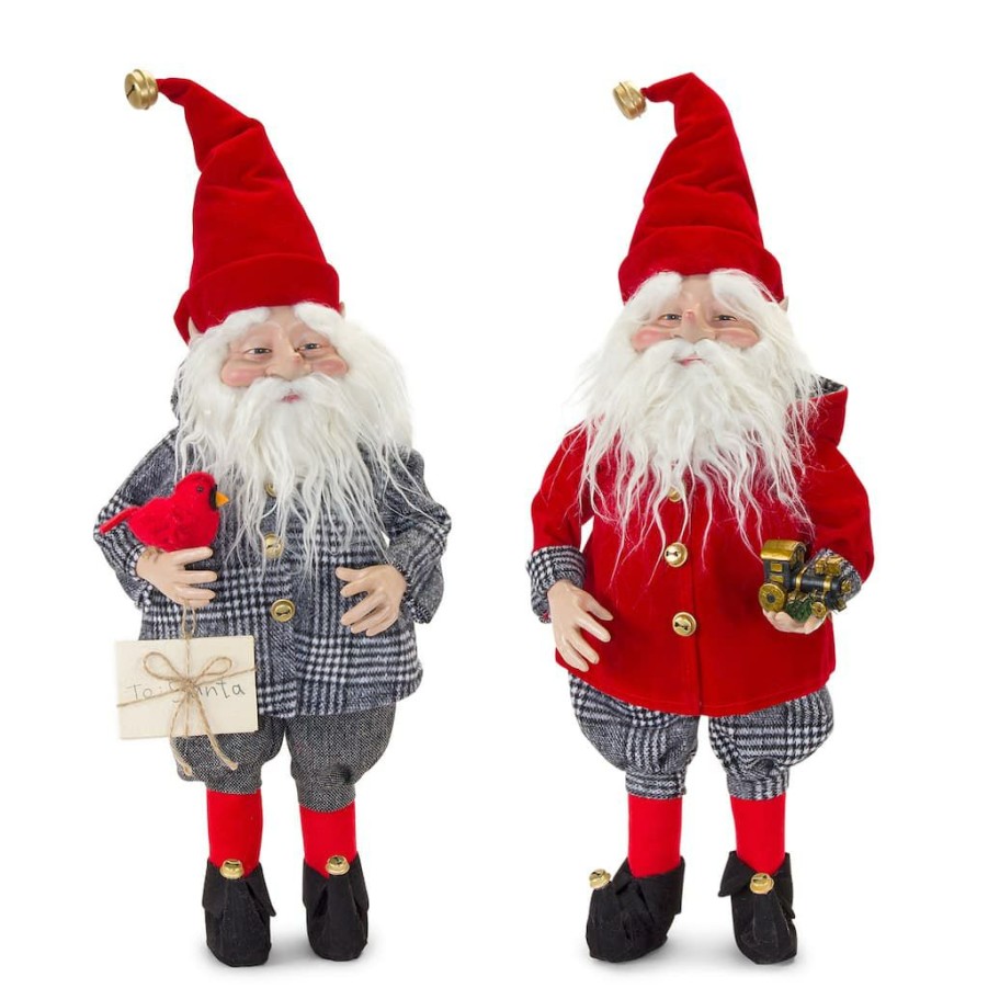 Holidays & Occasions * | Deals 25 Santa Elf Decor Accent Set By Melrose