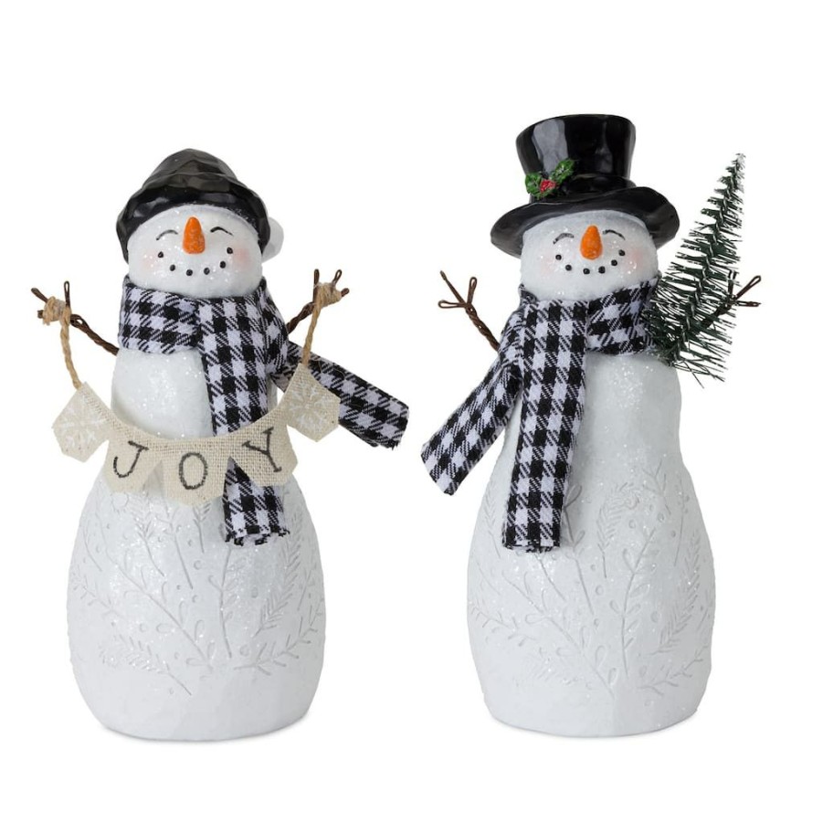 Holidays & Occasions * | Hot Sale 6 Snowman Tabletop Accents, 4Ct. By Melrose