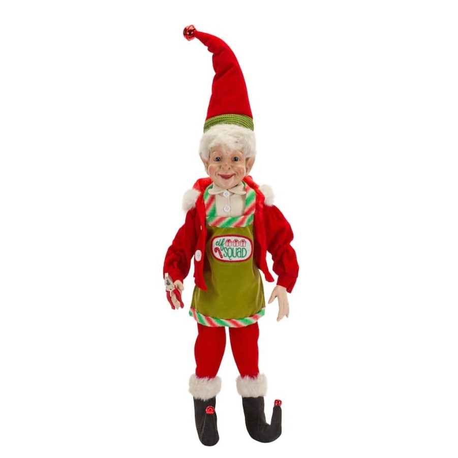 Holidays & Occasions * | New 23.25 Plush Elf Set By Melrose