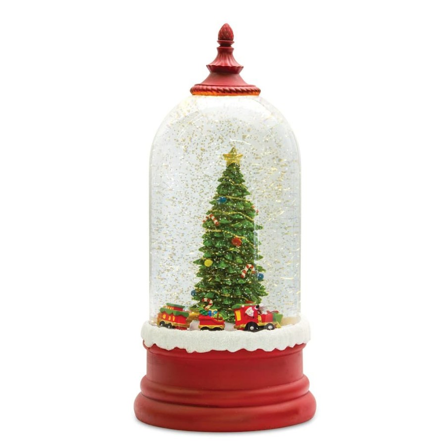 Holidays & Occasions * | Promo 10.5 Tree Snow Globe By Melrose