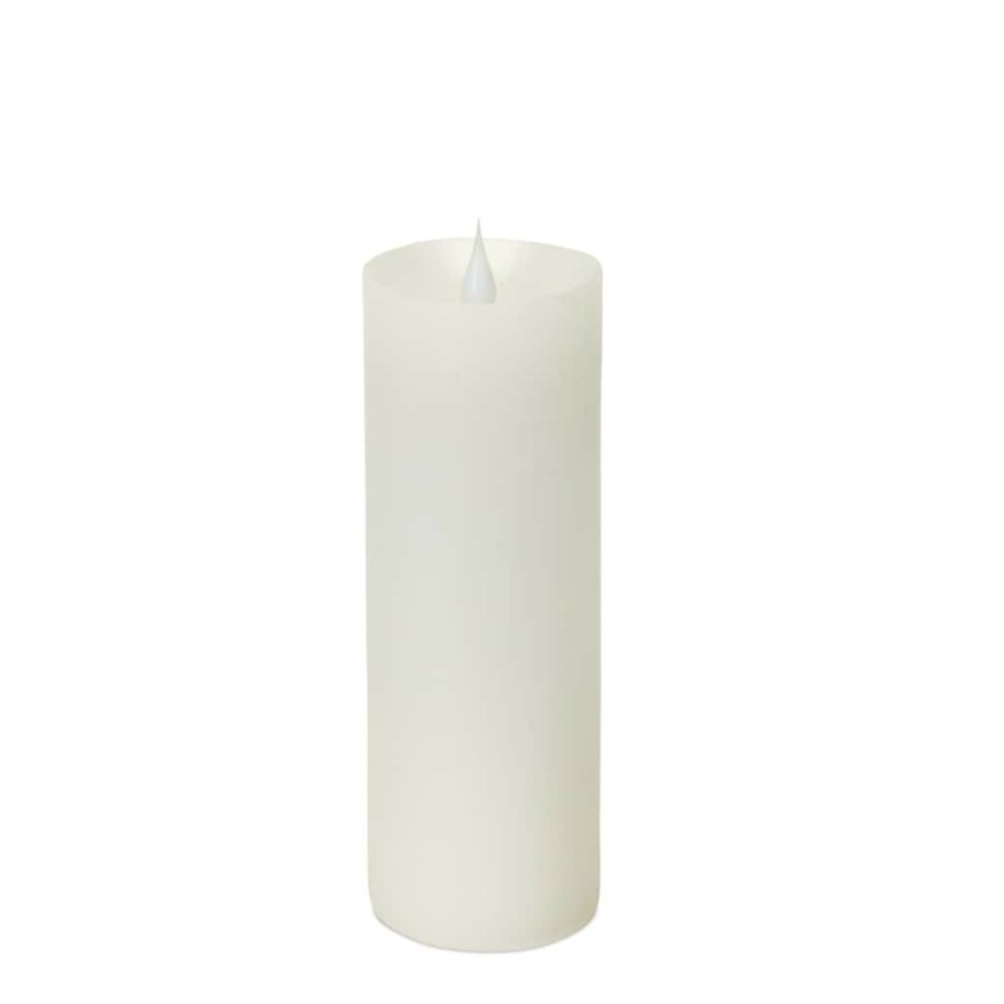 Home & Decor * | Wholesale 3 X 7 Simplux Led Pillar Candle Set With Moving Flame By Melrose