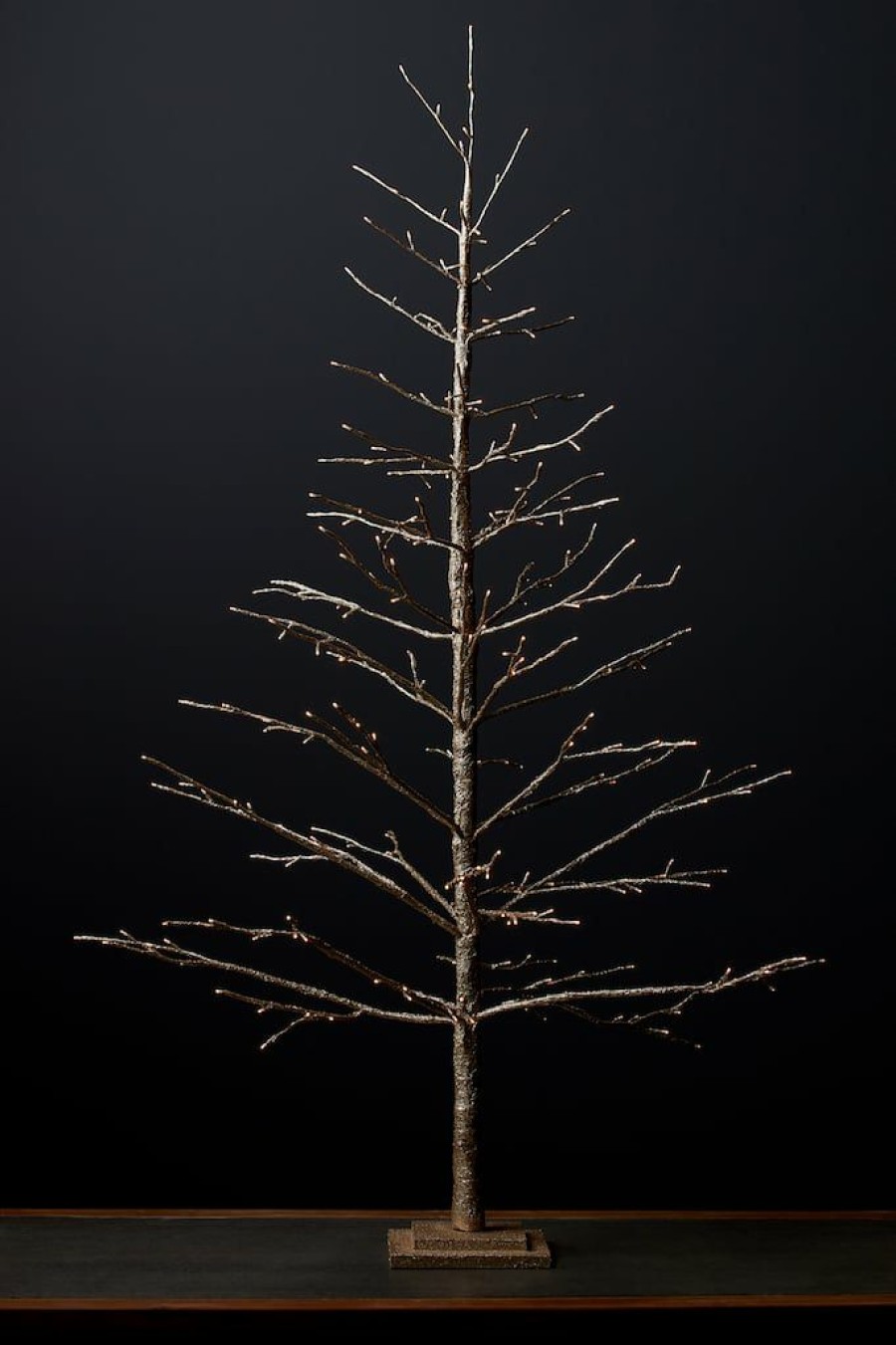 Holidays & Occasions * | Hot Sale 5.5Ft. Gold Led Twig Tree Decoration By Melrose