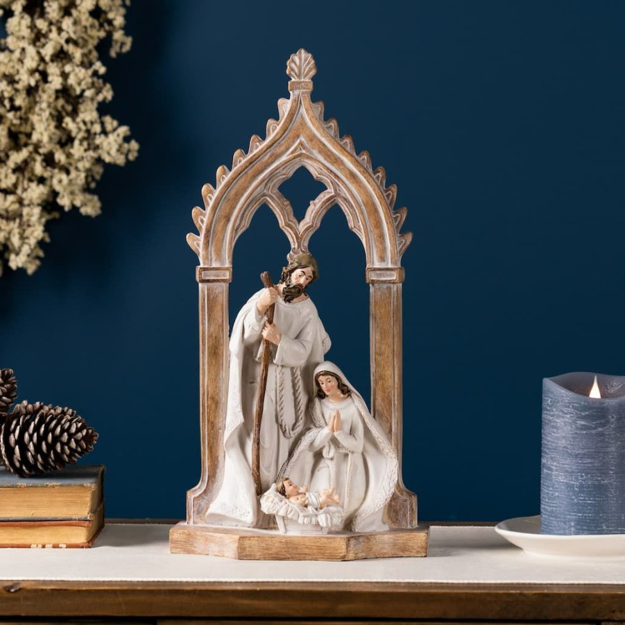 Holidays & Occasions * | Cheap 17 Holy Family Arch Decoration By Melrose