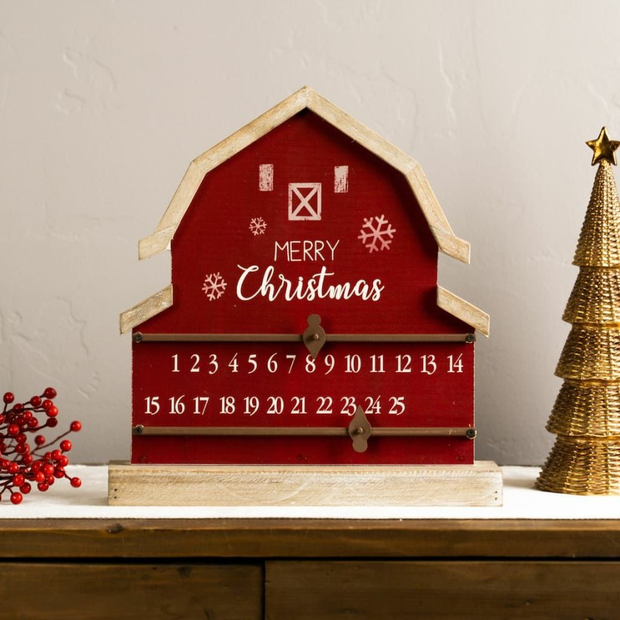 Holidays & Occasions * | Wholesale 13.25 Barn Christmas Countdown By Melrose