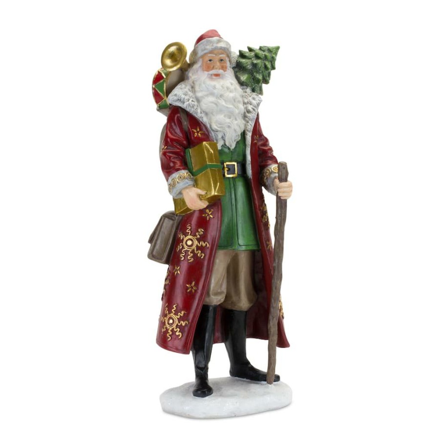 Holidays & Occasions * | Deals 17.5 Santa Figurine By Melrose