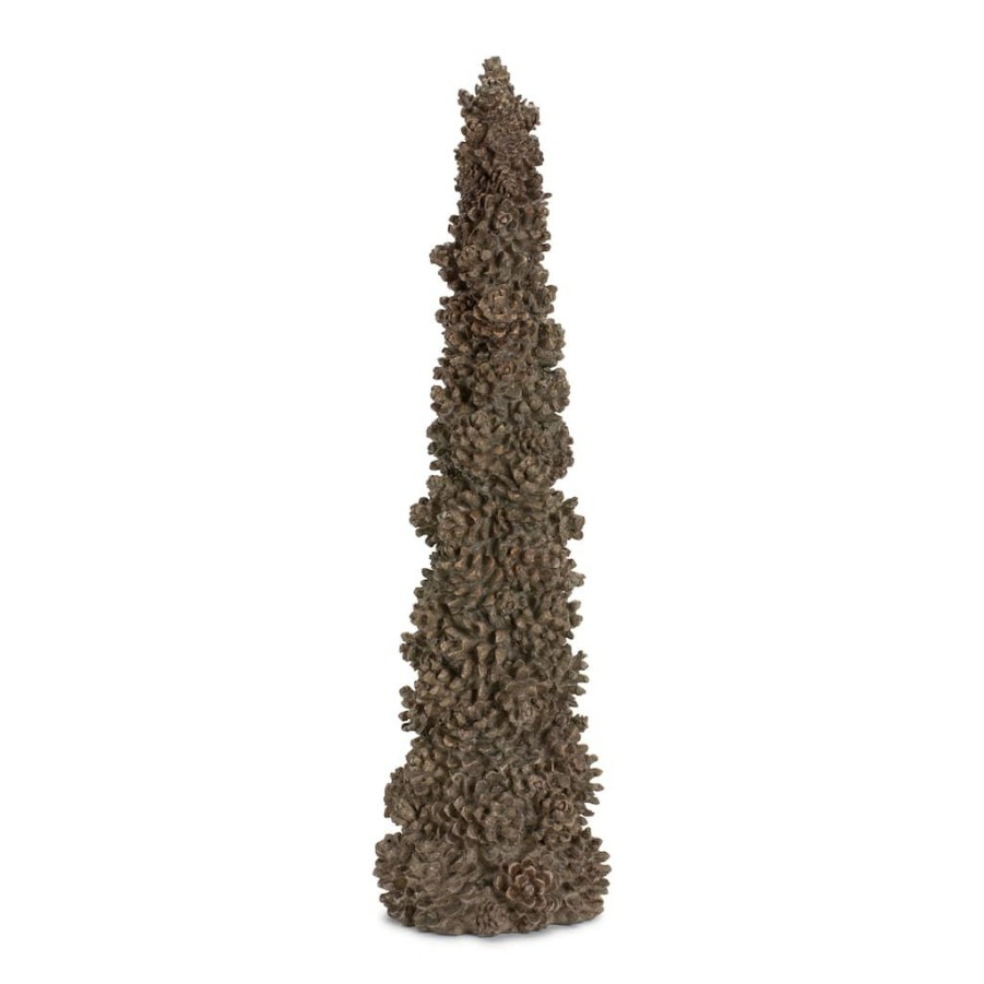 Holidays & Occasions * | Promo Pine Cone Tree Set By Melrose