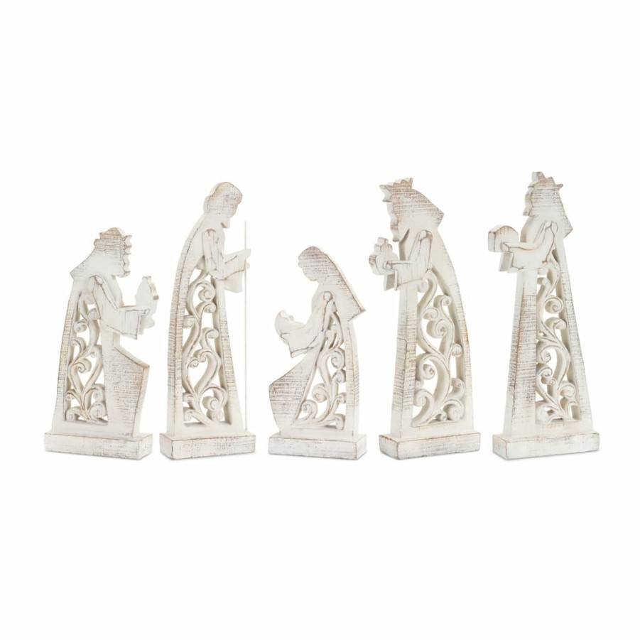 Holidays & Occasions * | Buy Nativity Figurines Set By Melrose