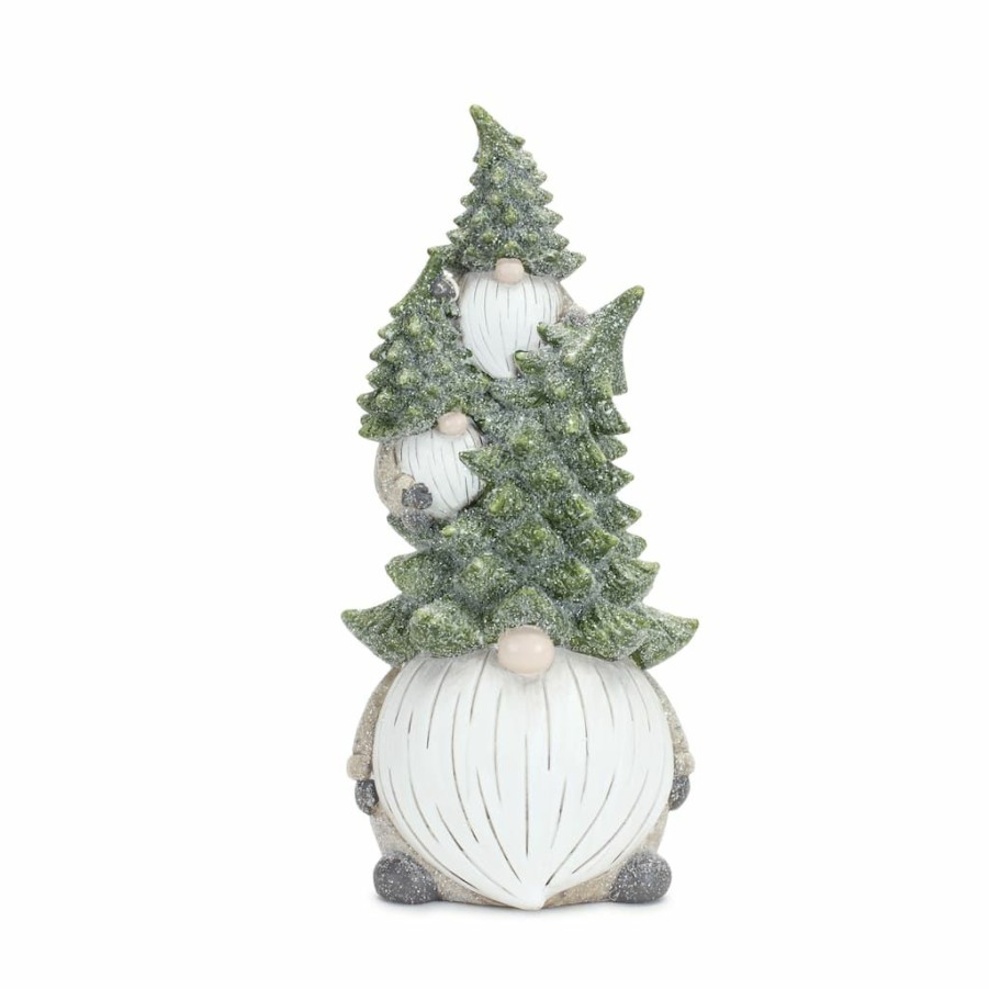 Holidays & Occasions * | Promo 12 Stacked Gnomes Figurine Set By Melrose