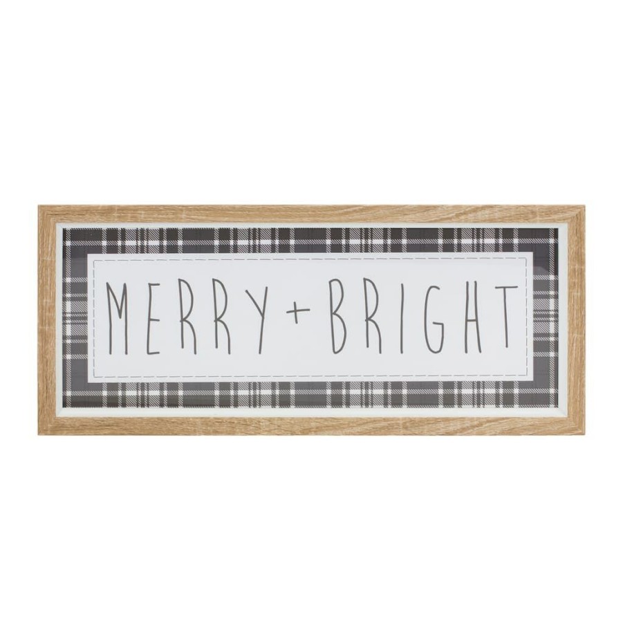 Holidays & Occasions * | Best Sale Comfort + Joy & Merry + Bright Frame Set By Melrose