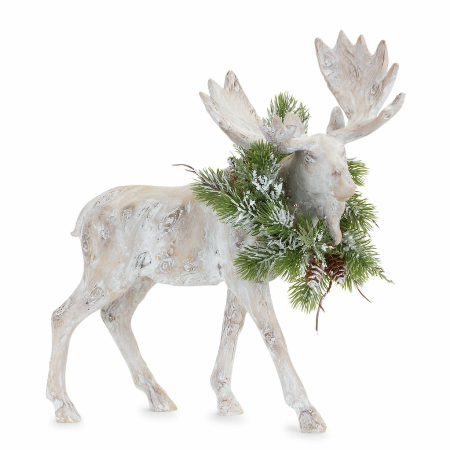 Holidays & Occasions * | Discount Moose Figurine Set By Melrose