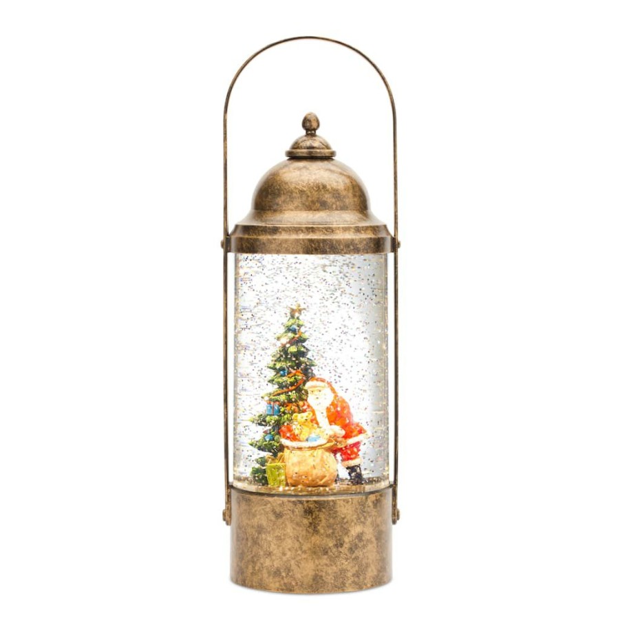 Holidays & Occasions * | New 12 Snow Globe With Santa By Melrose